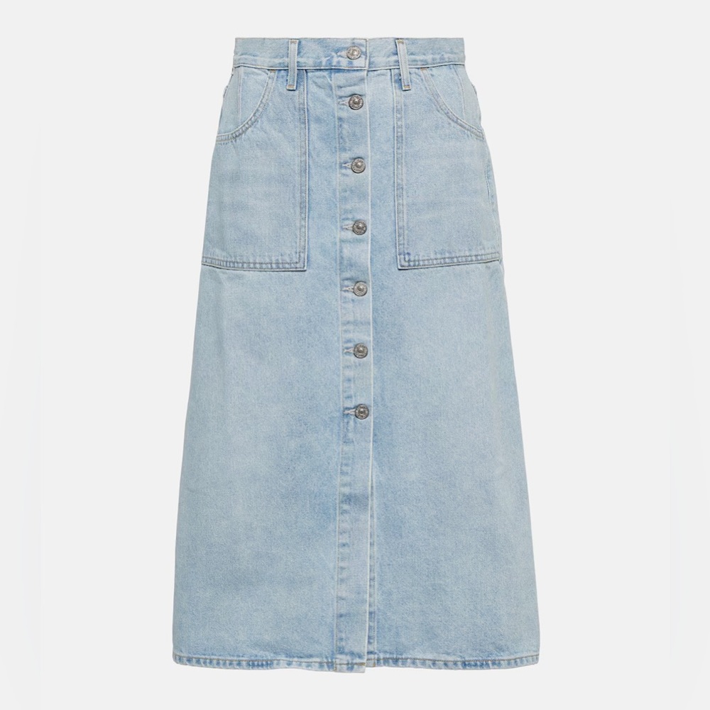 Citizens of Humanity Anouk Denim Midi Skirt